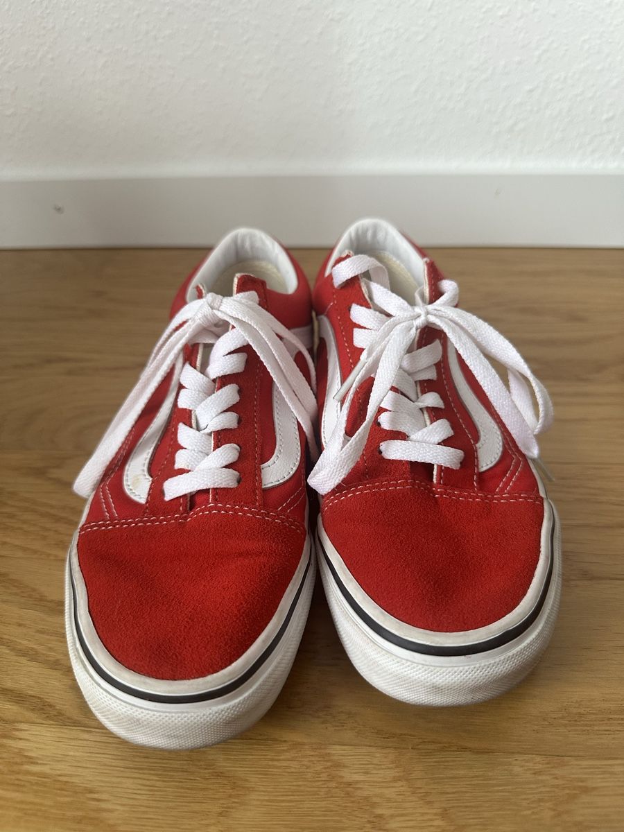 Vans Chaussures hommes: Vans Old Skool rouge, taille 37 – Neuf (Voir description) à Clarens par Riviera_Friperie 3