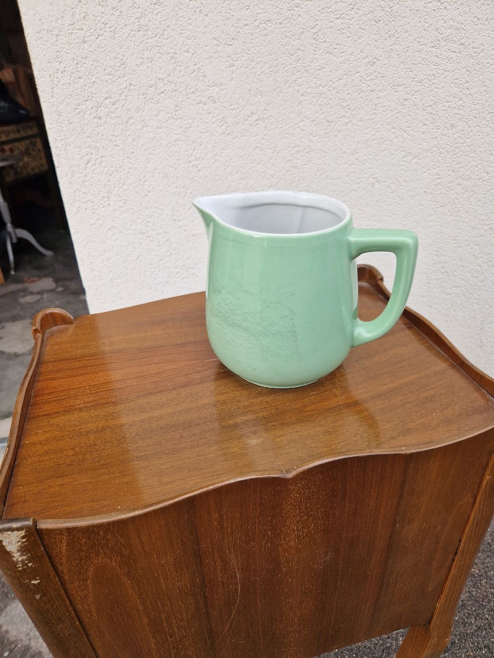 Rössler Teiere: Rössler-Krug, Mintgrün, Vintage, – Usato da Mörigen venduto da Clio111 6