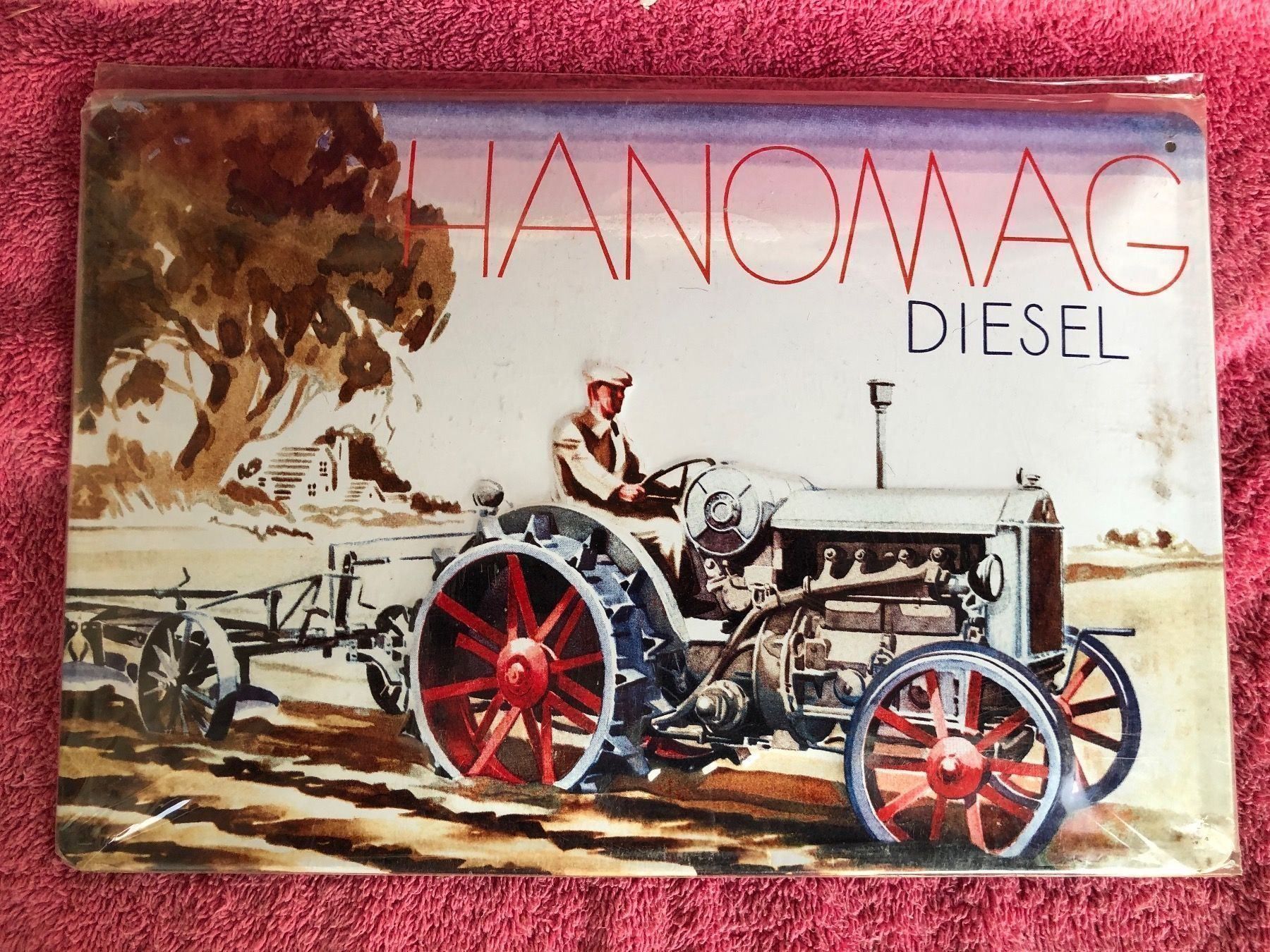 Schilder: Hanomag Traktor schlepper Oldtimer – Neu (gemäss Beschreibung) aus Reinach AG von rares75