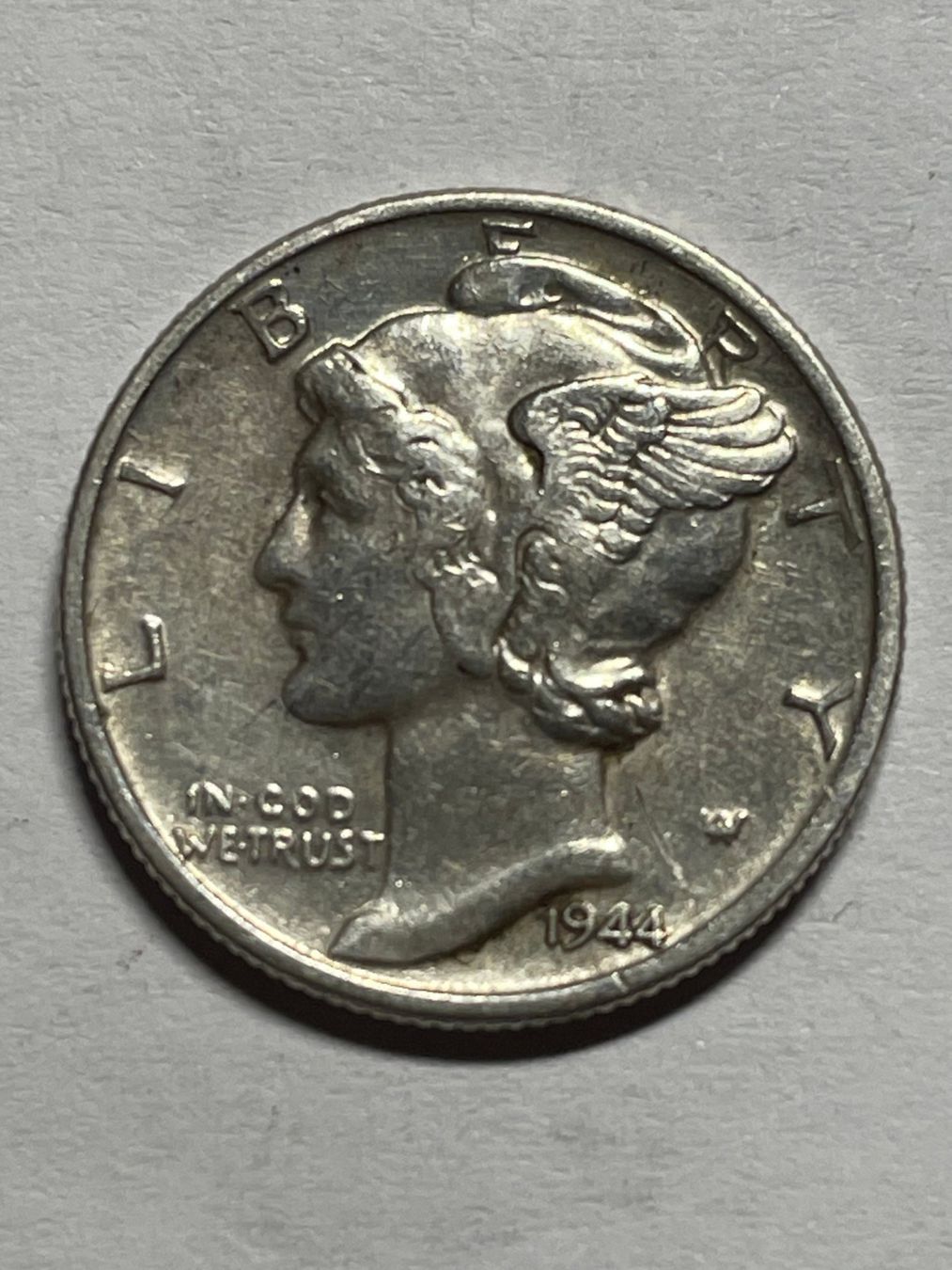 Tutti le monete: (81) Mercury Dime 1944 USA – Usato da Aesch BL venduto da masmusgo