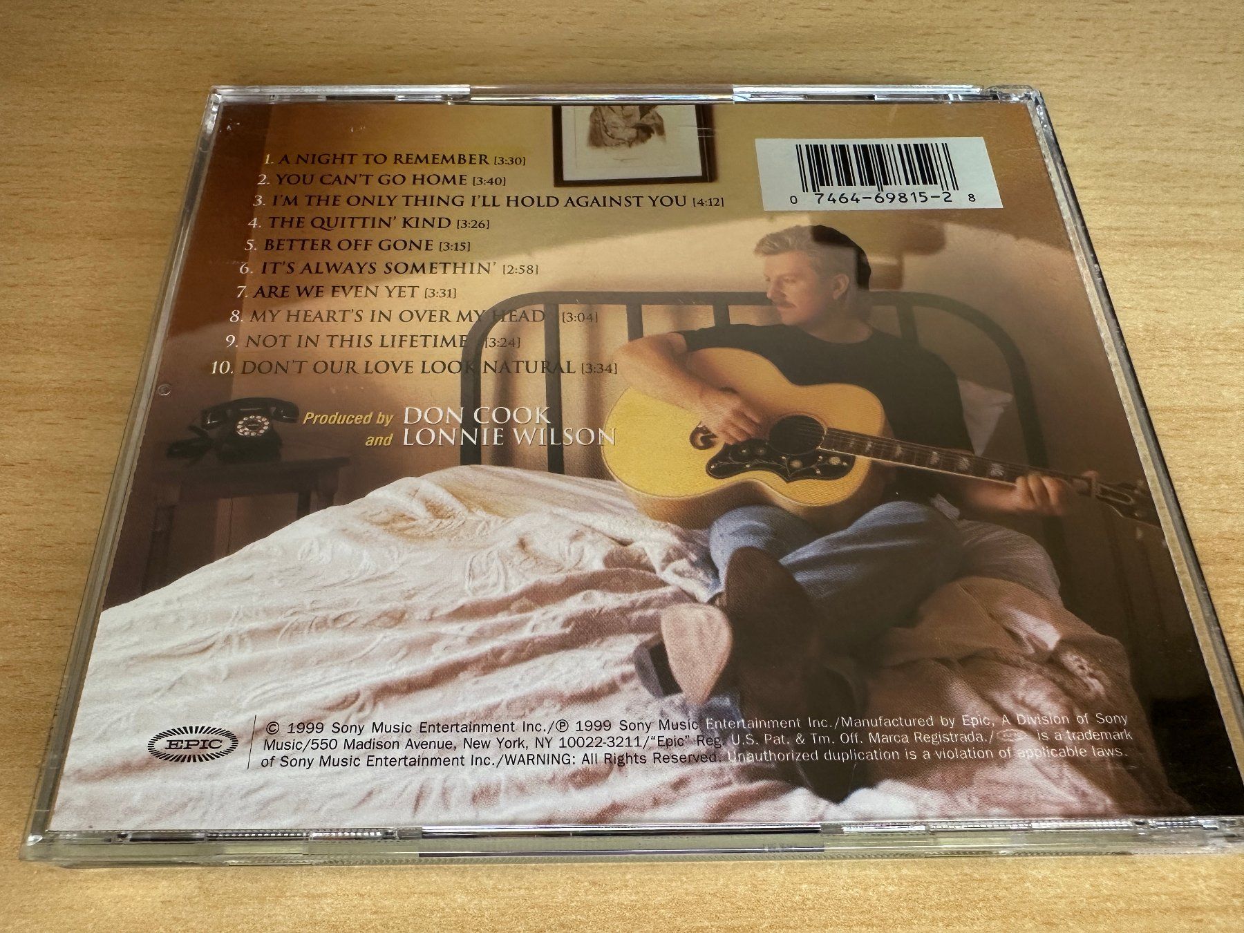 CD: Joe Diffie – A Night To Remember – Usato da Rikon im Tösstal venduto da Alpenmutz 1