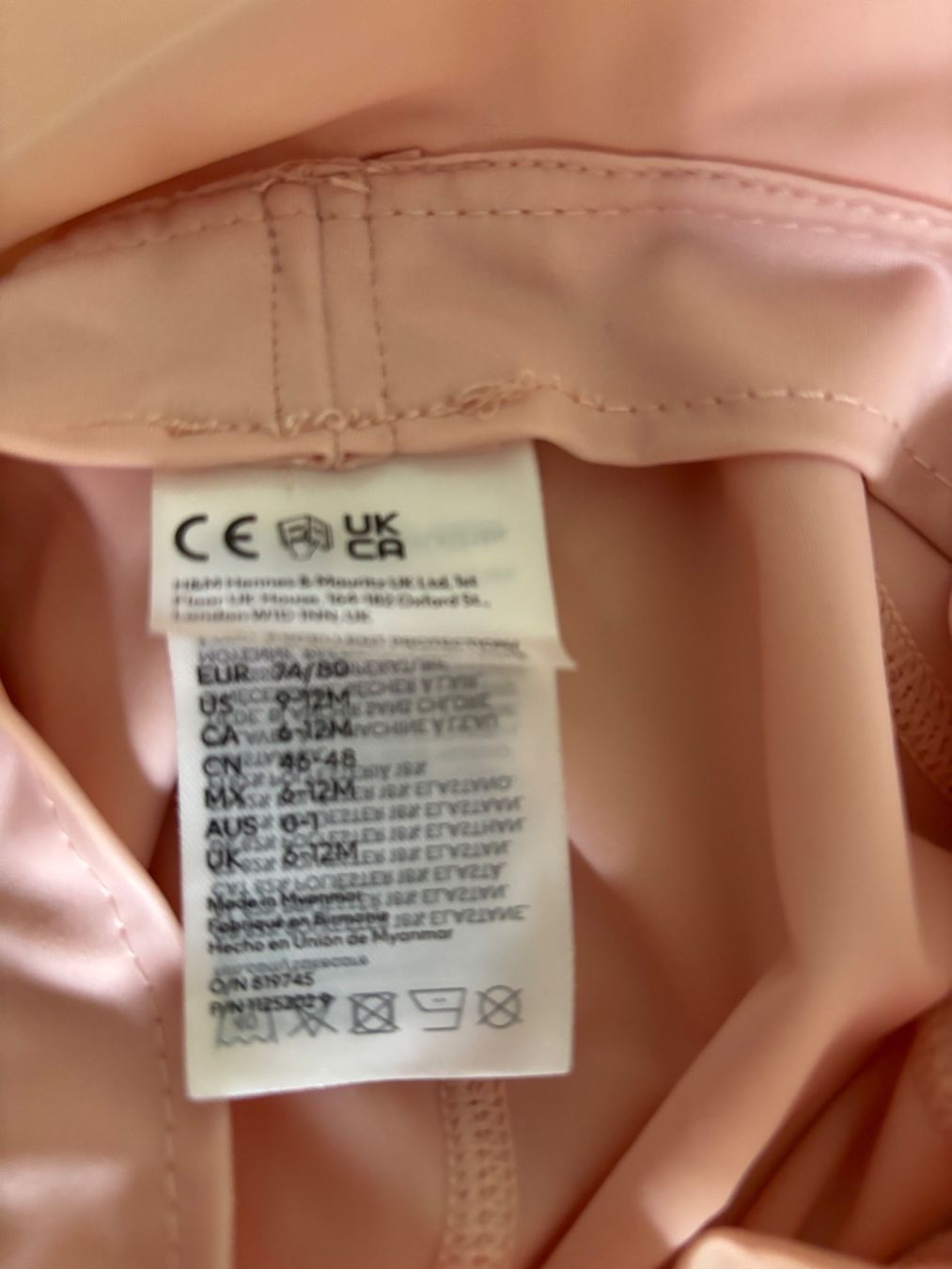 H&M Lotti di vestiti: Sonnenhut Mütze rosa Mädchen 74/80 – Nuovo (secondo la descrizione) da Weissbad venduto da Bausely 2