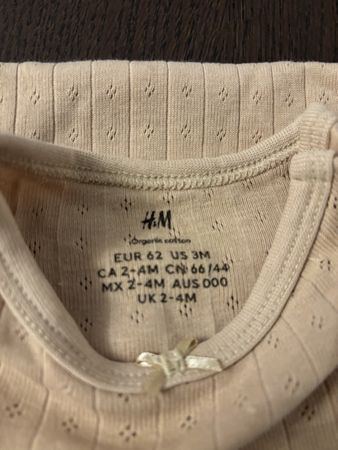 Bodysuit Set 2er H&M Grösse 62 guter Zustand