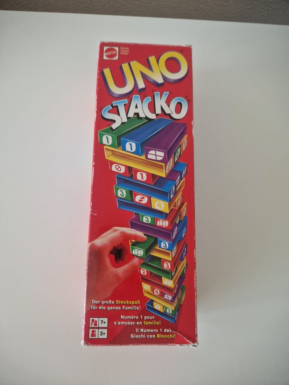 Mattel Giochi: Verhandelbar UNO Stacko Mattel - Komplett – Nuovo e nell'imballaggio originale da Romont FR venduto da Joe_xkh9