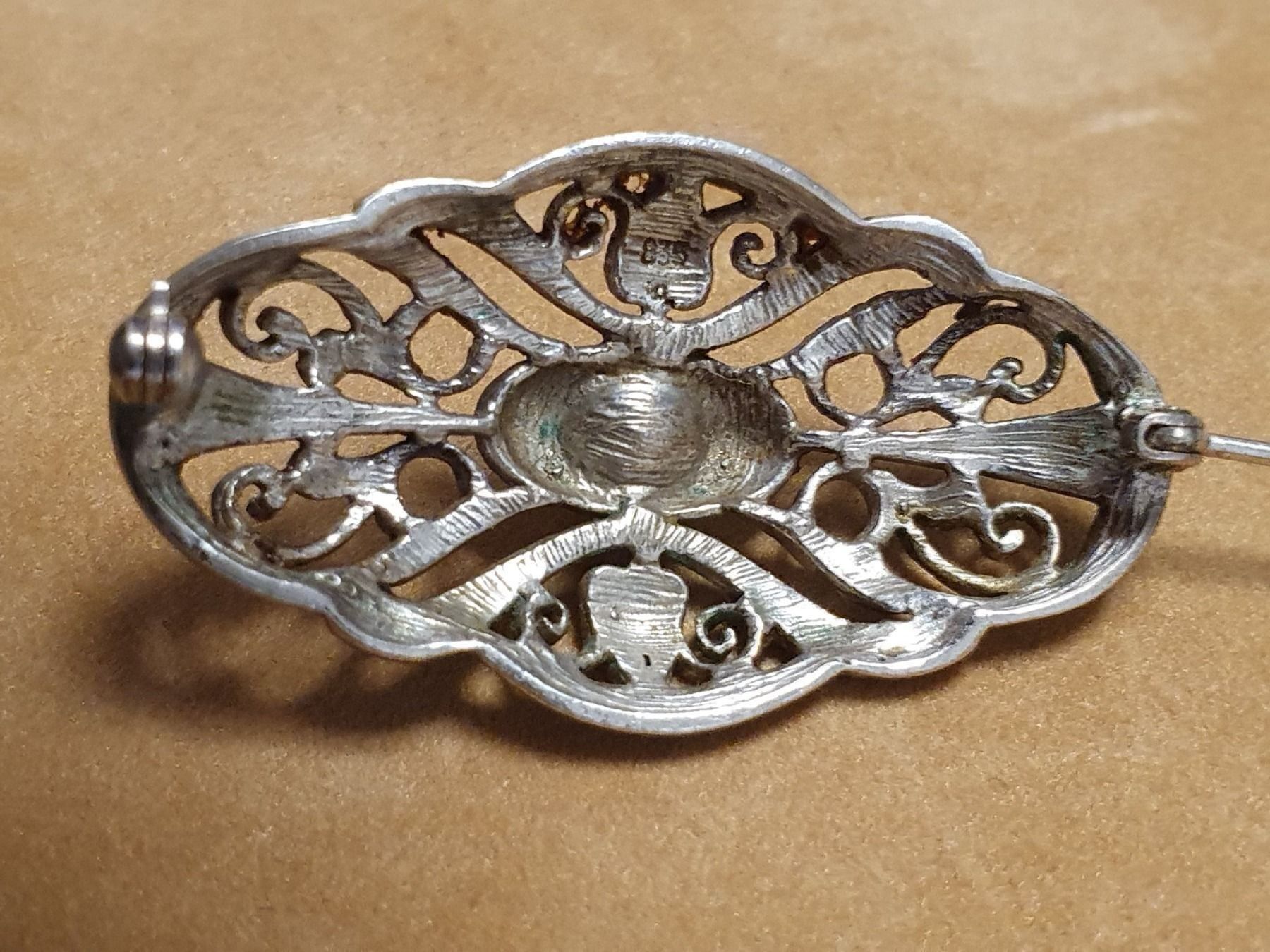 Spille & Fermagli: Jugendstil Bijou - Ein Träumchen – Usato da Wohlen AG venduto da palmsprings 8
