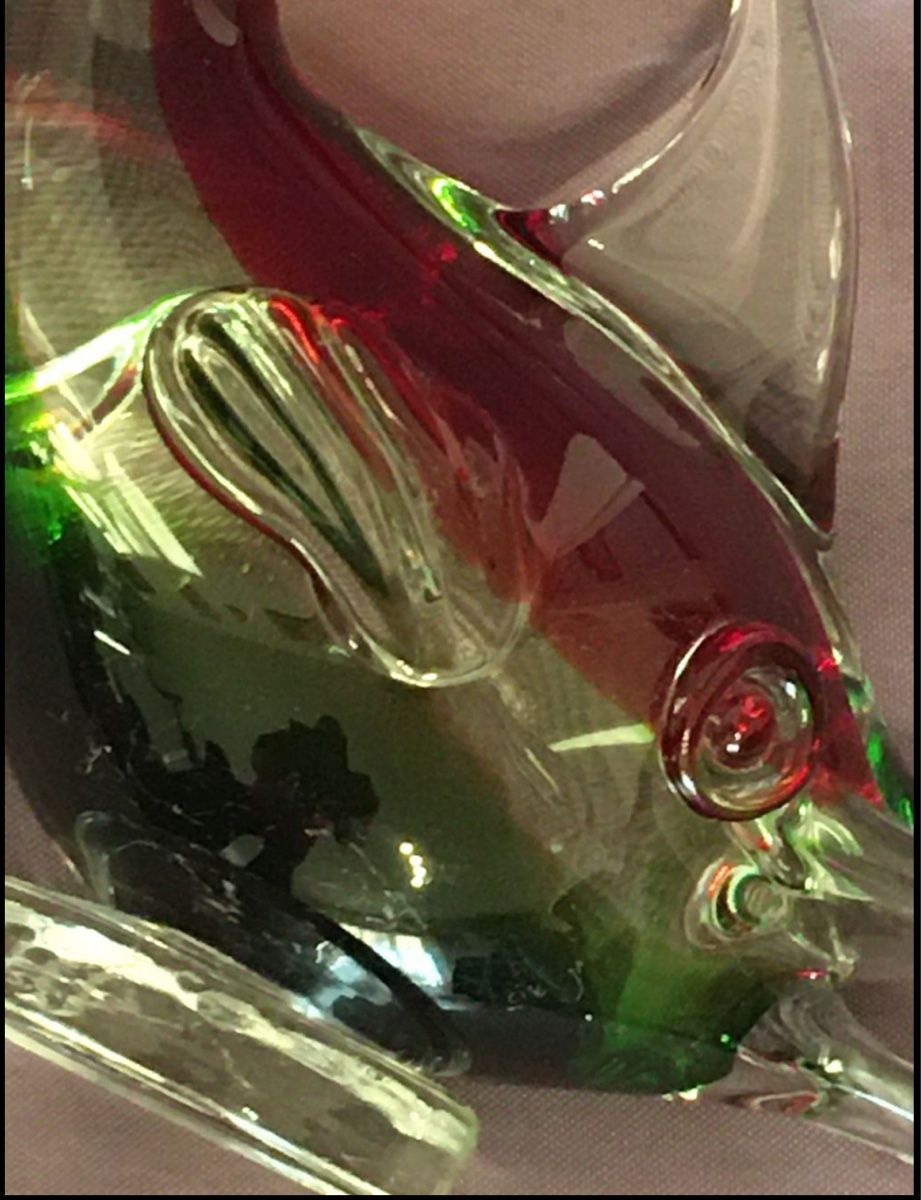 Statuette: Glas - Fisch – Usato da Wangen b. Olten venduto da Finolino28 7