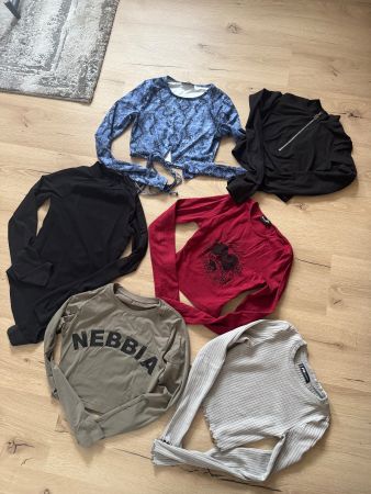 Set von 6 Langarmshirts und Oberteilen gebraucht