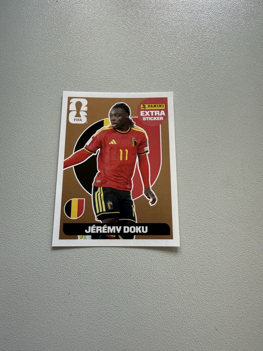 Panini Carte collezionabili: Panini Extra Sticker Jérémy Doku Bronze – Nuovo (secondo la descrizione) da Veltheim AG venduto da N377Y