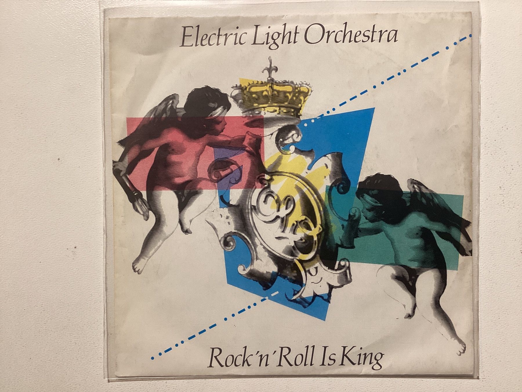 Dischi in vinile: Electric Light Orchestra Single - Rock N Roll Is King – Usato da Gutenswil venduto da Hamzian