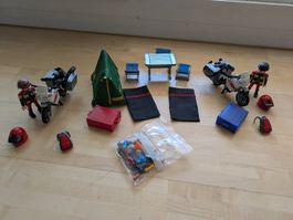 Playmobil: Töfffahrer mit Zelt