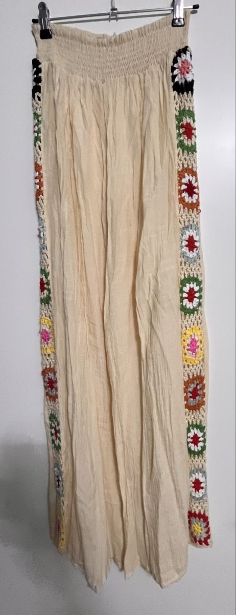 Pantaloni: Schöne Sommerhose mit Häkeldetails, Gr.: S/M, Boho Stil, – Nuovo (secondo la descrizione) da Zürich venduto da MariaSusanne 3