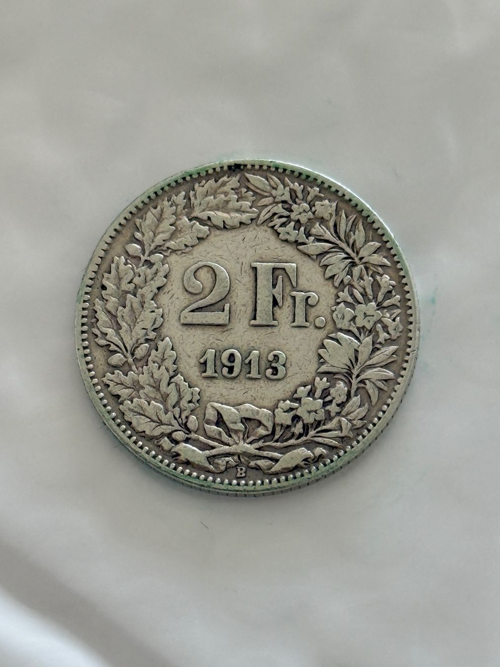 Tutti le monete: 2 Franken 1913  Silber Rar – Usato da Wallisellen venduto da SWISS_SILVER1 1