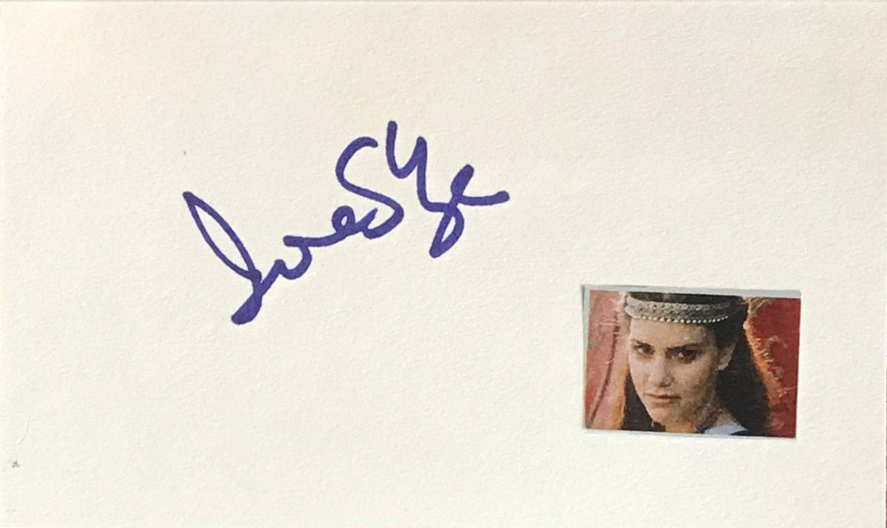 Autografi: Ione Skye Autogramm signiert Karte m.Bild 8x13cm – Usato da Bischofszell venduto da Gottselig