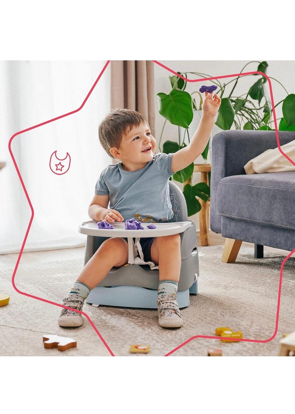 Hochstühle: badabulle booster seat – Neu (gemäss Beschreibung) aus Nänikon von rom_tj66 5