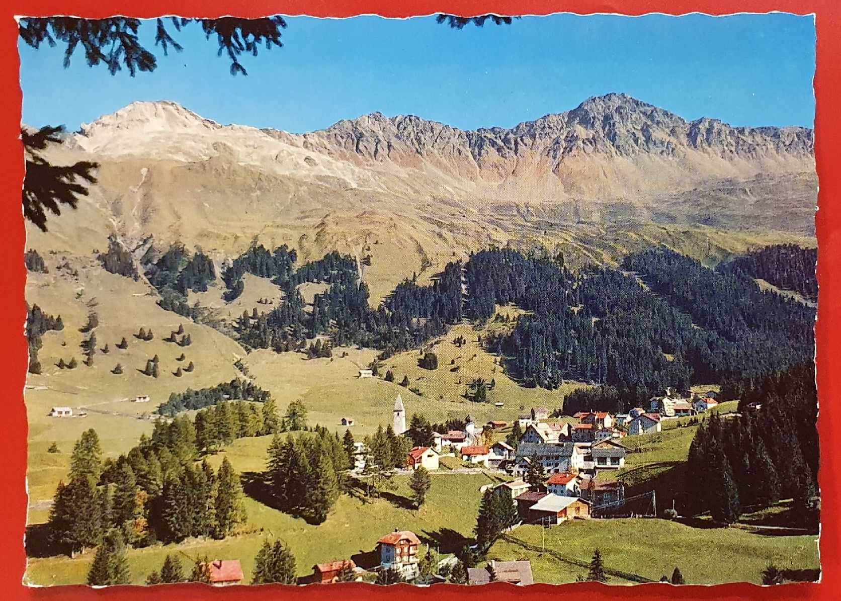 Cartoline postali: 4 Ansichtskarten Parpan 1962 – Usato da Kreuzlingen venduto da Rschweiz1 3