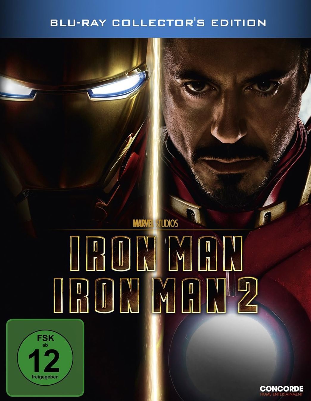 Blu ray Iron Man / Iron Man 2 Steelbook (Neu und originalverpackt) in
