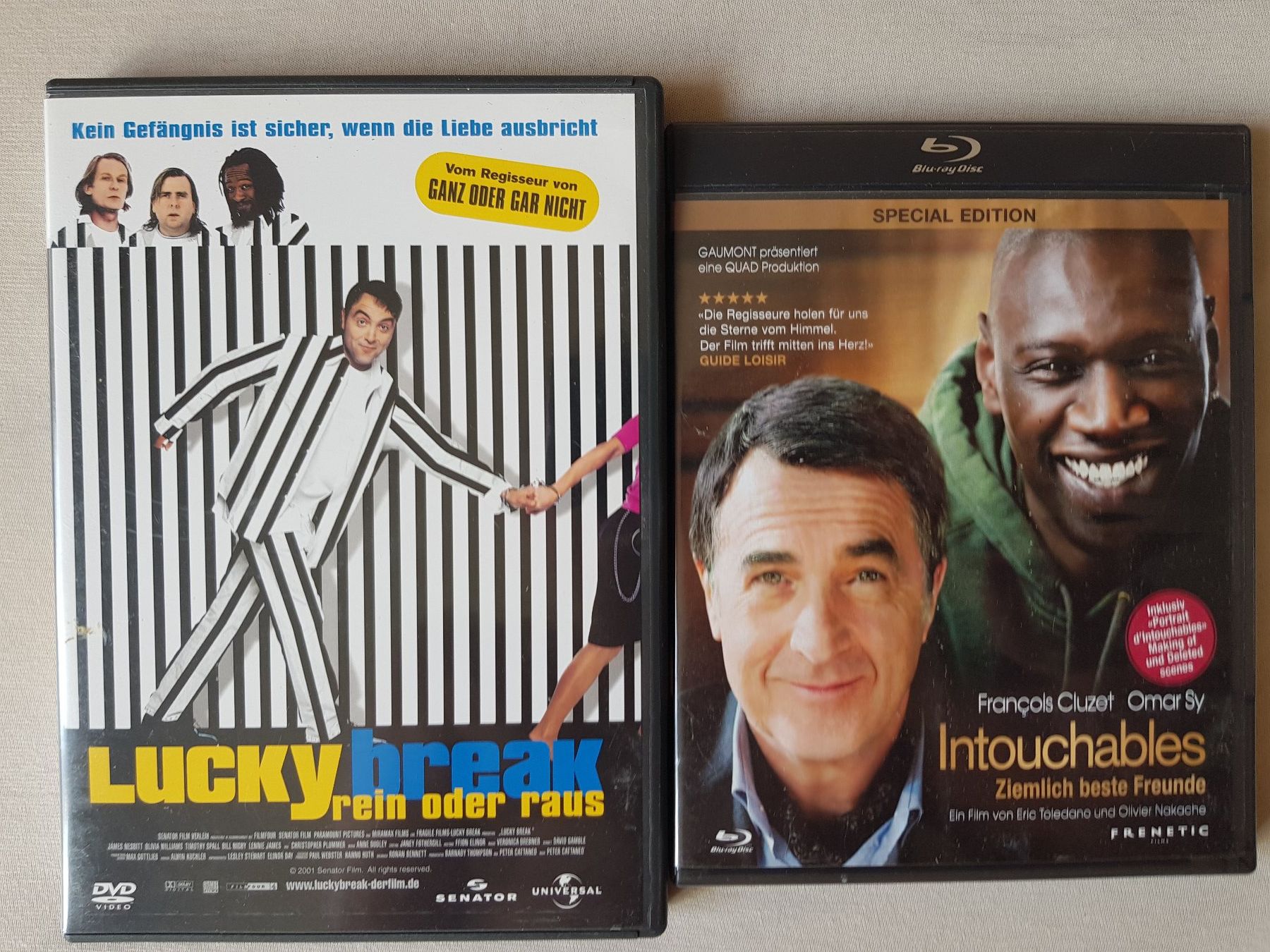 Tutti i DVDs: 2 DVDs: Lucky Break & Intouchables – Usato da thun venduto da lucky_manxy