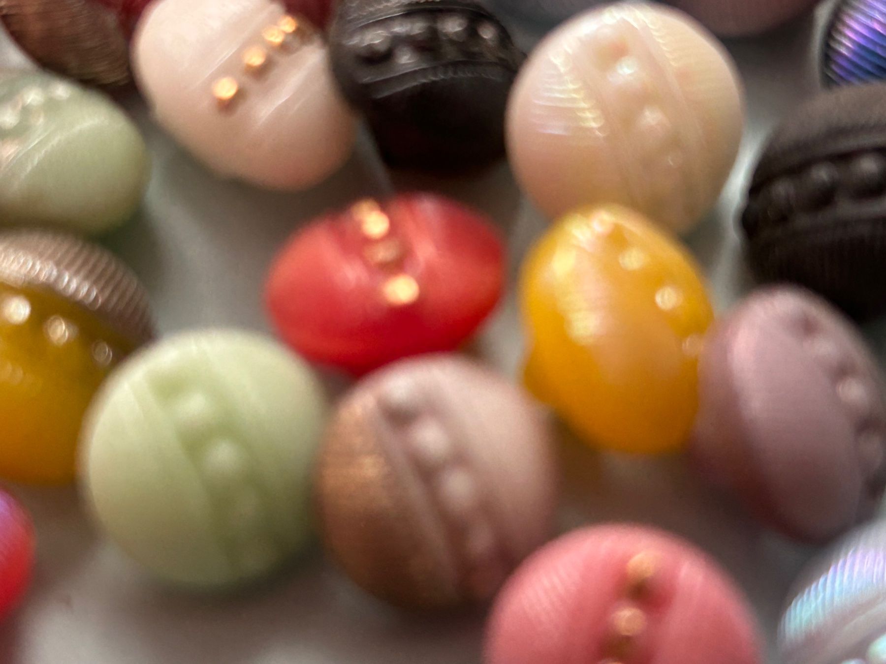 Boutons: Bunte Glasknöpfe – Neuf (Voir description) à Pfeffingen par Alusru70 2