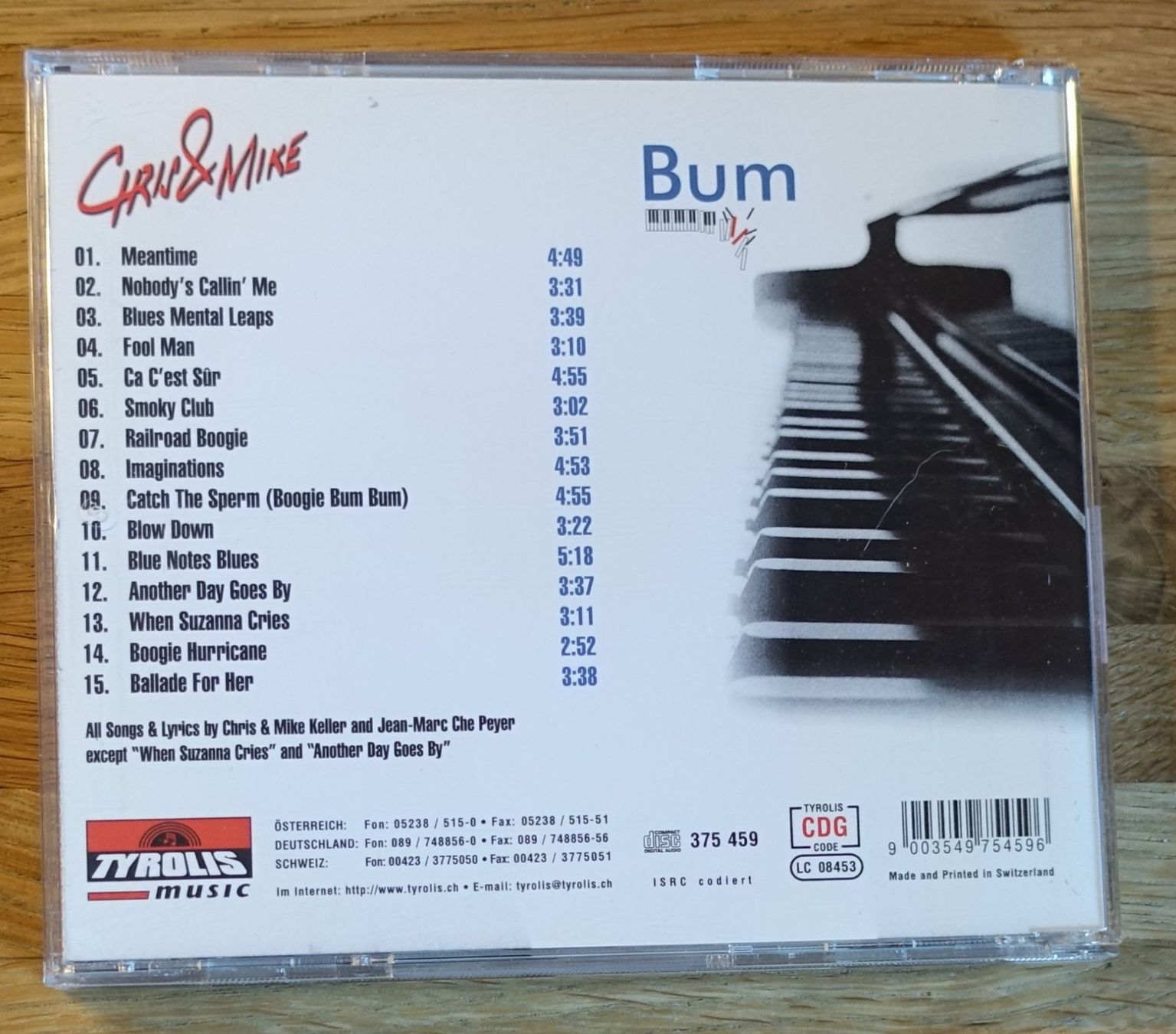 CD: Chris & Mike – Bum - D22 – Usato da Sessa venduto da discoverymedia 1