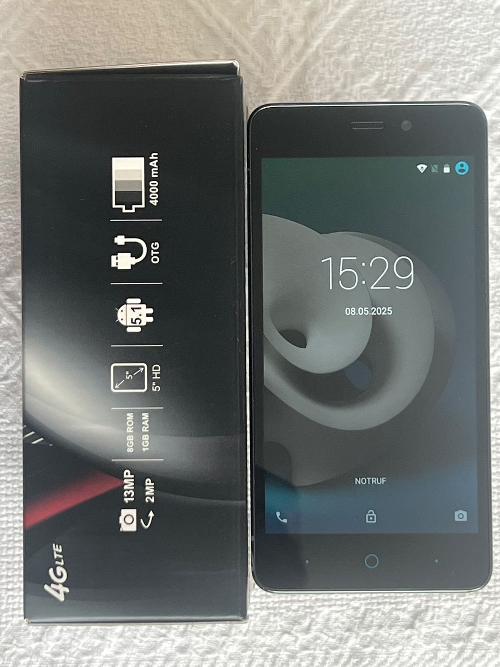 ZTE Telefoni cellulari / Smartphones: ZTE Blade A452 / Black – Usato da Zürich venduto da Mailfree 1