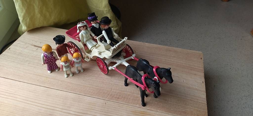 Carrozze: Hochzeitskutsche Playmobil – Usato da Aathal - Seegräben venduto da anny44