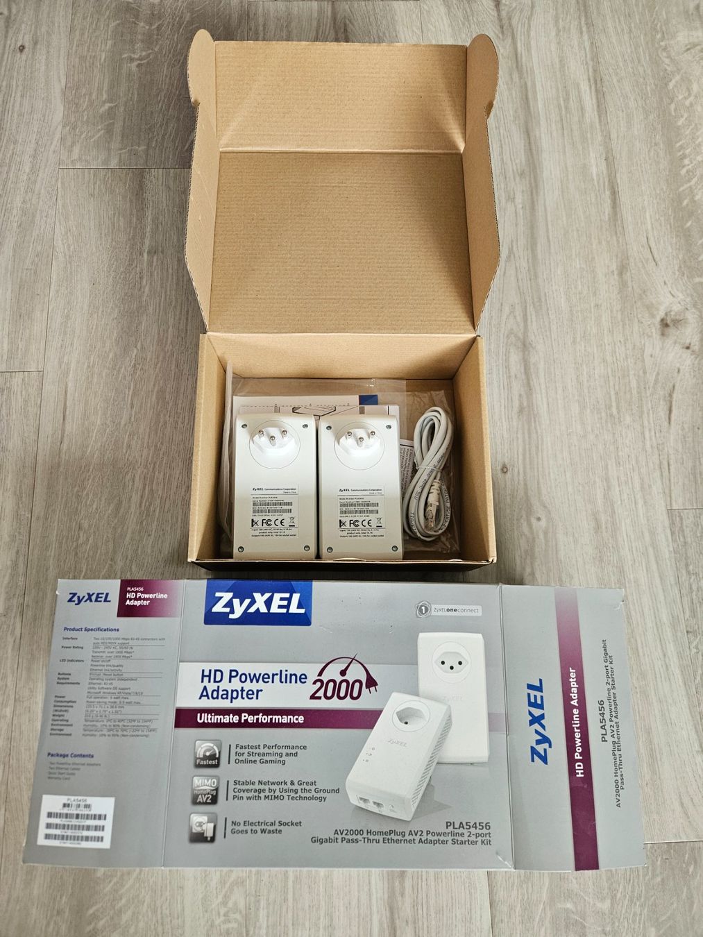 Zyxel Unità & Adattatore: ZyXEL HD Powerline Adapter AV2000 – Nuovo (secondo la descrizione) da Hinwil venduto da 97