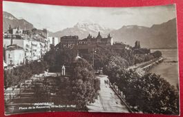 Montreux Place de la Rouvenaz 1920