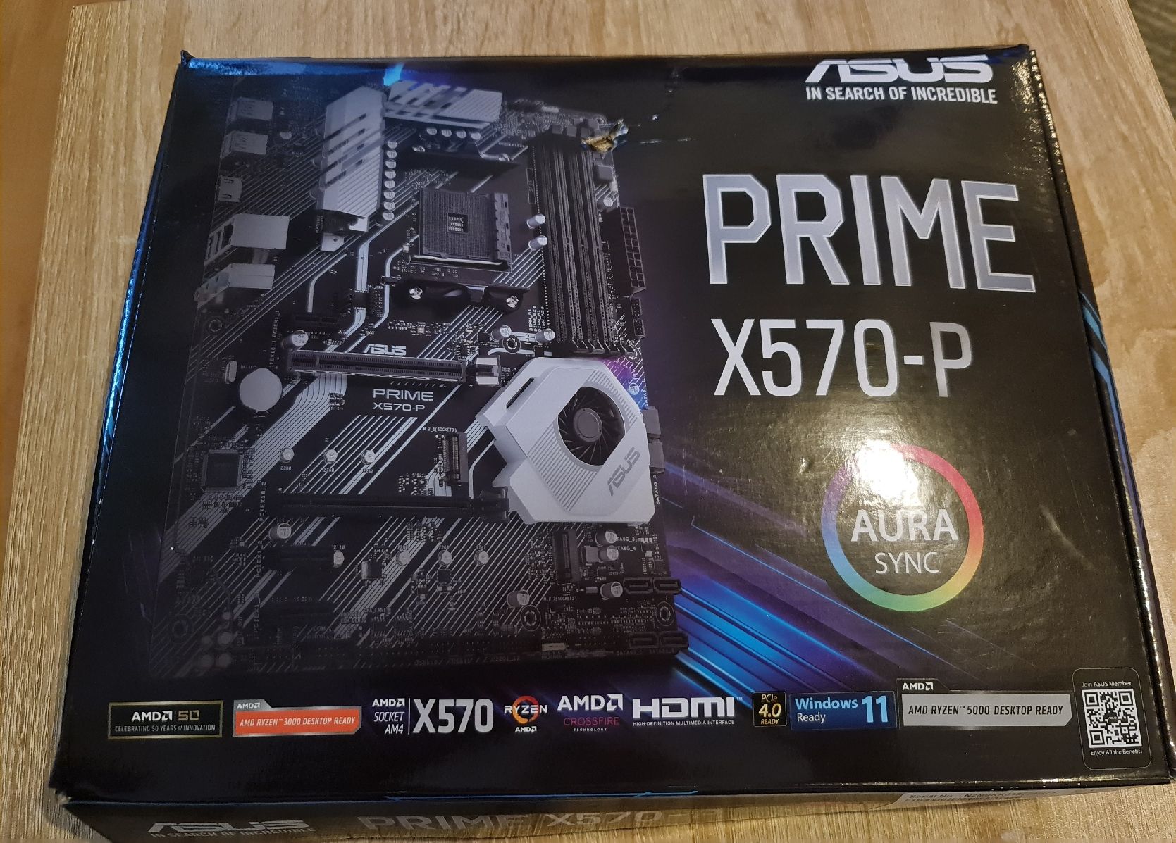 Asus PCs: ASUS PRIME X570-P  AMD RYZEN 5000 – Gebraucht aus Grand-Lancy von