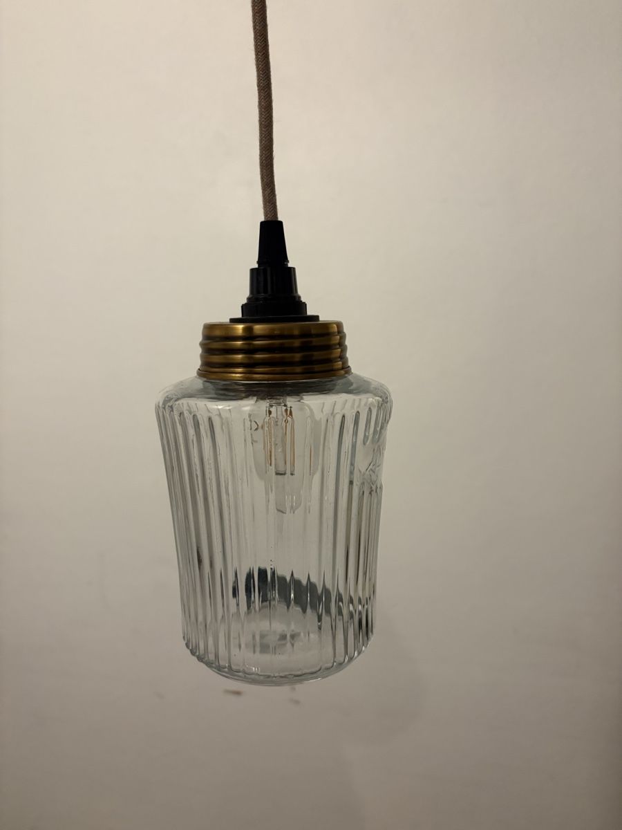 Lampade: Lampe aus Konfiglas – Usato da Sutz venduto da R.HH 1