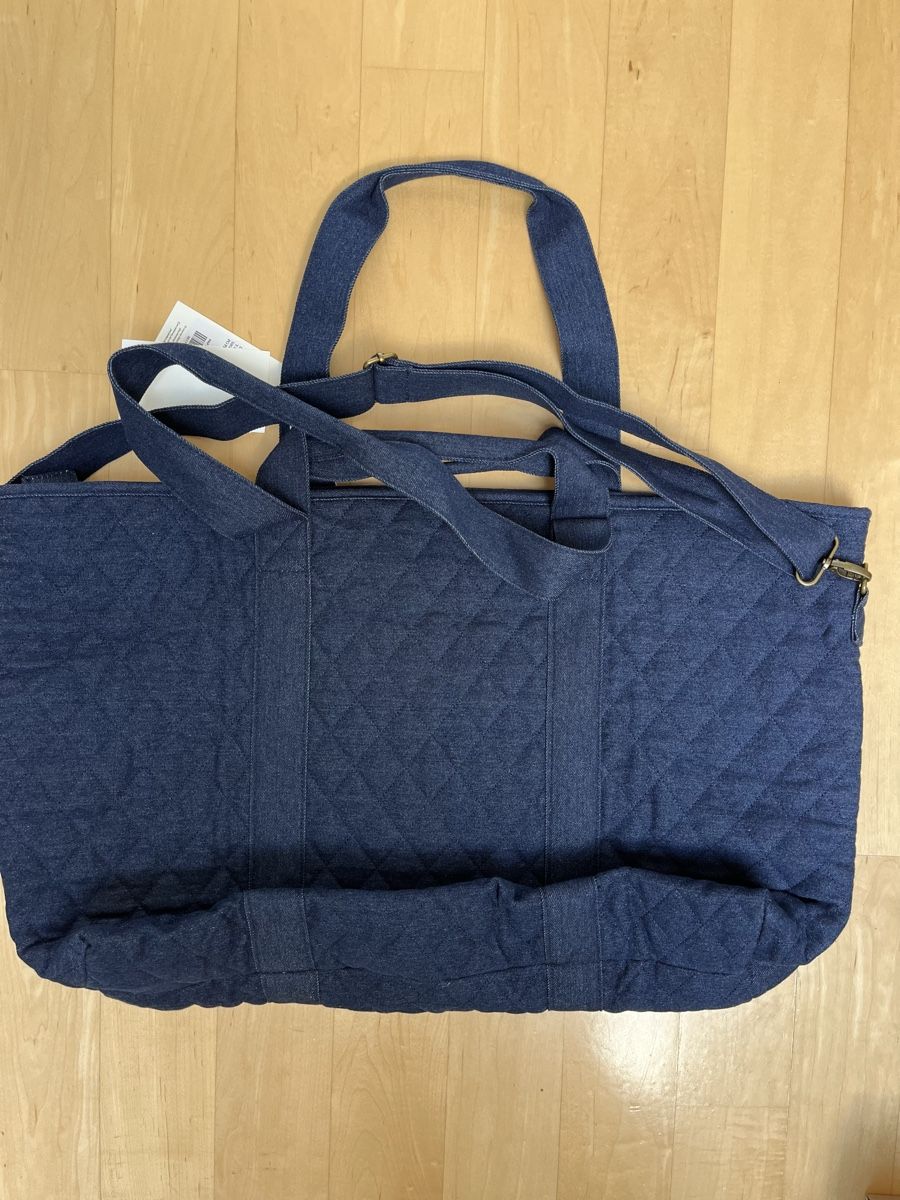 Sezane Borse da donna: Sézane  Weekender Denim Matelassé T.U.  – Nuovo e nell'imballaggio originale da Zeiningen venduto da man_69cj 2