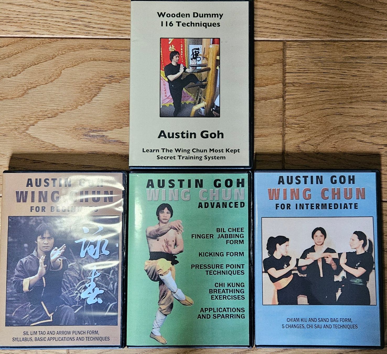 Tous les DVDs: Austin Goh Wing Chun DVD Set | Beginners • Intermediate • Ad – D'occasion à Ennenda par dan_r7ph