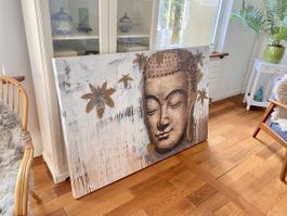 Buddha „TRACY“ Originalbild auf Leinwand