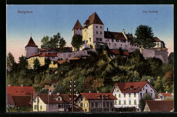Cartoline postali: AK Burgdorf, Schloss – Usato da Berlin venduto da bartko-reher