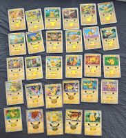 Pokémon 30th Pickachu 29von 30 Englisch