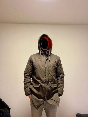Selected Hommes Wintermantel Olivgrün