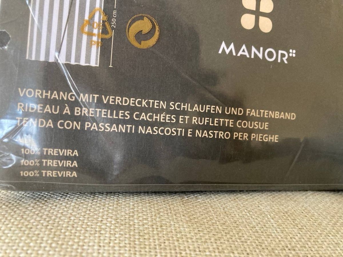 Vorhänge: Manor 2 edle Vorhänge 140x250 NEU – Neu (gemäss Beschreibung) aus Frick von Freiwillig39 2