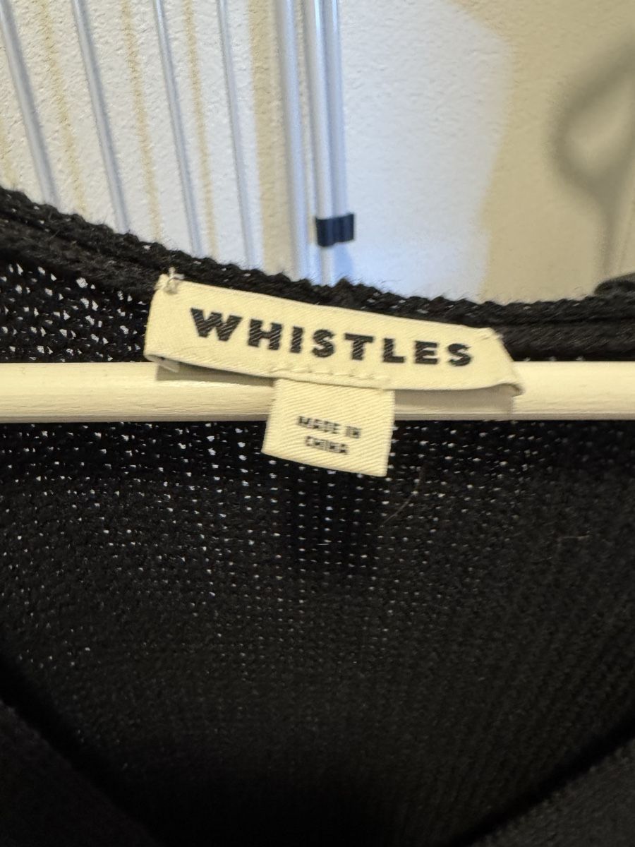 Robes: Schwarzes Strickkleid von Whistles, Grösse 36 – D'occasion à Tann par Carolinekne 3