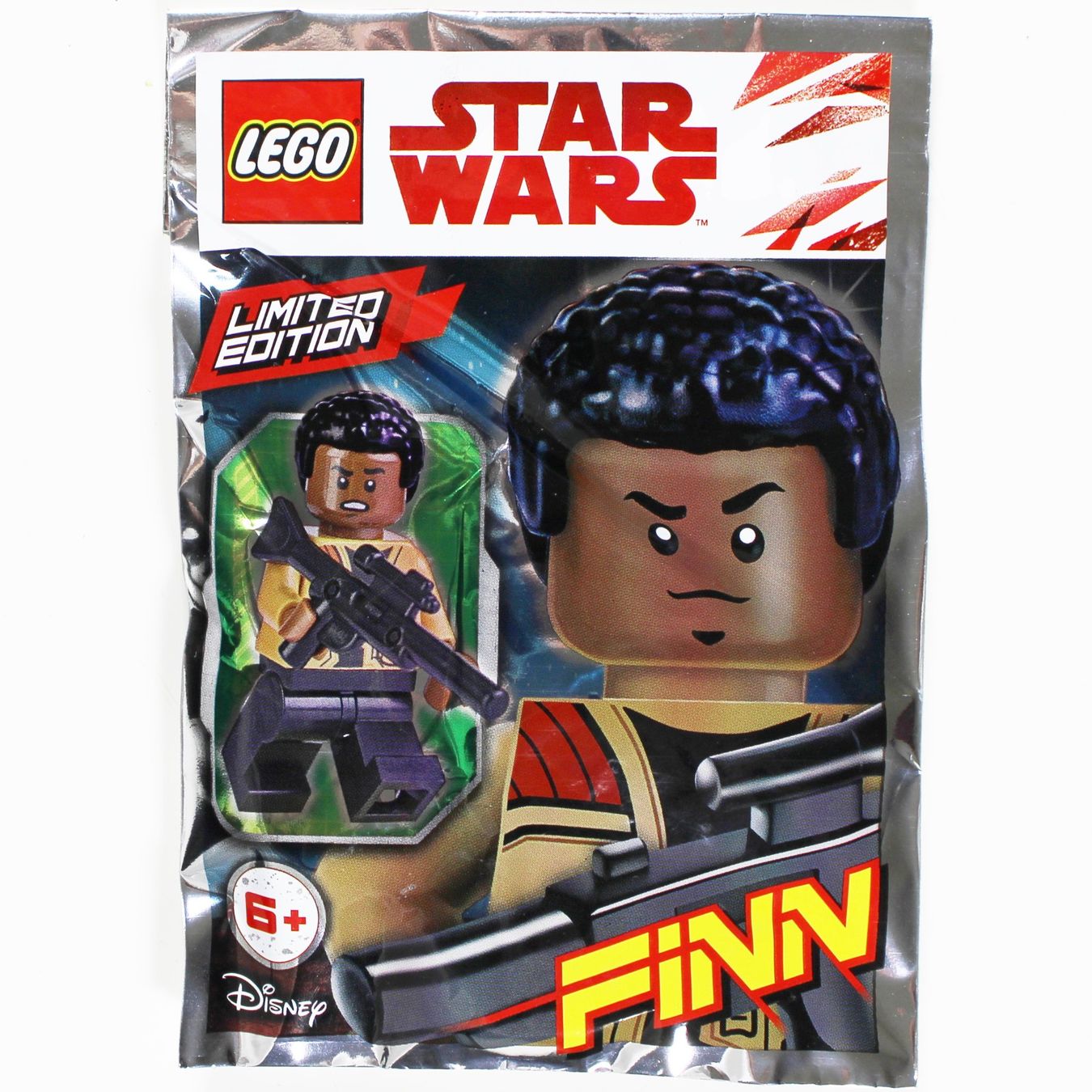 LEGO POLYBAG STAR WARS FINN Minifigur von 2018 (Nuovo e nell