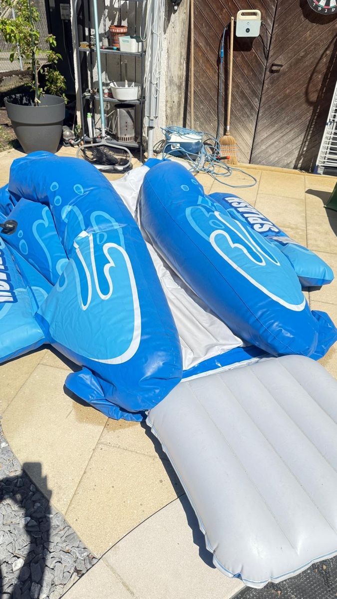 Scivoli: Sommer Spass: Aufblasbare Wasserrutsche "Splash"! – Difettoso da Rietheim venduto da mic_8mz9