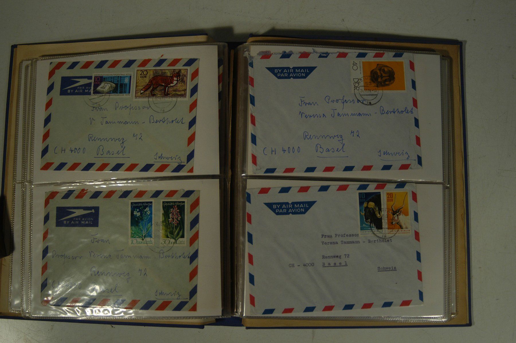 Tutti i francobolli: Ersttagsbriefe DDR auch Luftpost ca. 60 Stück – Usato da Herisau venduto da Wisen 5