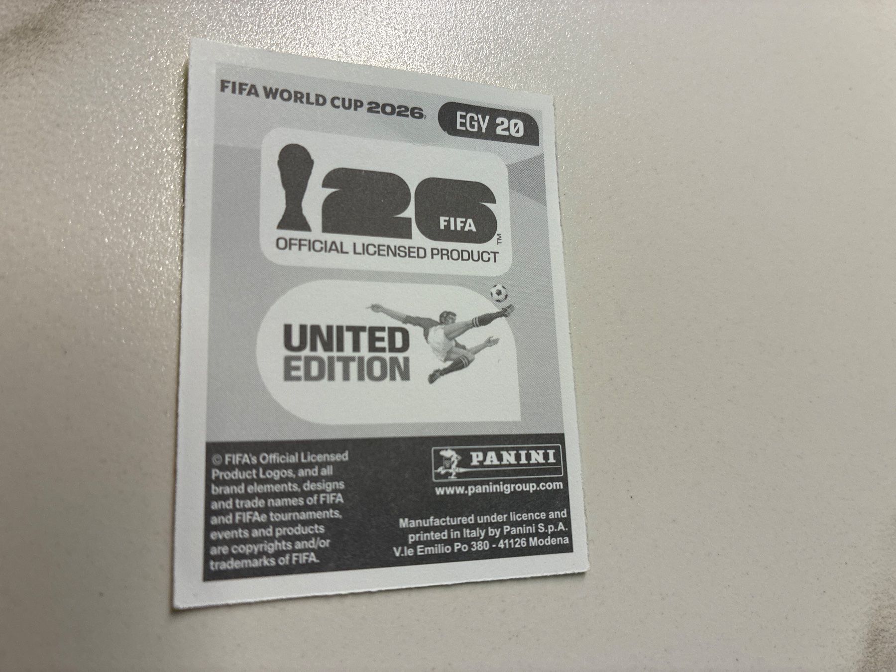 Panini Sammelbilder & Trading cards: Panini WM 2026 Mexiko Sticker - EGY19 – Neu (gemäss Beschreibung) aus Basel von yac_h5js 1