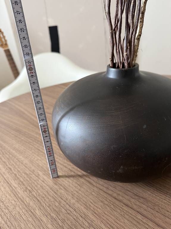Vasi & Recipienti: Braune mid century Holzvase – Usato da Zürich venduto da My_little_boutique 4