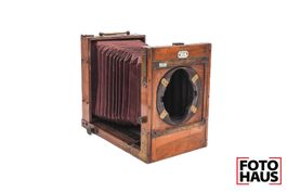 H. Mackenstein Grossformat Holzkamera 13x18 Antik 1187