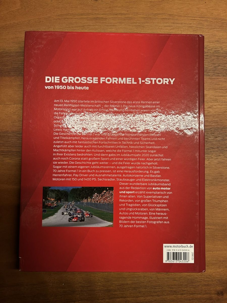 Libri: Die Formel 1 Story – Usato da Dürrenäsch venduto da chinook65 7