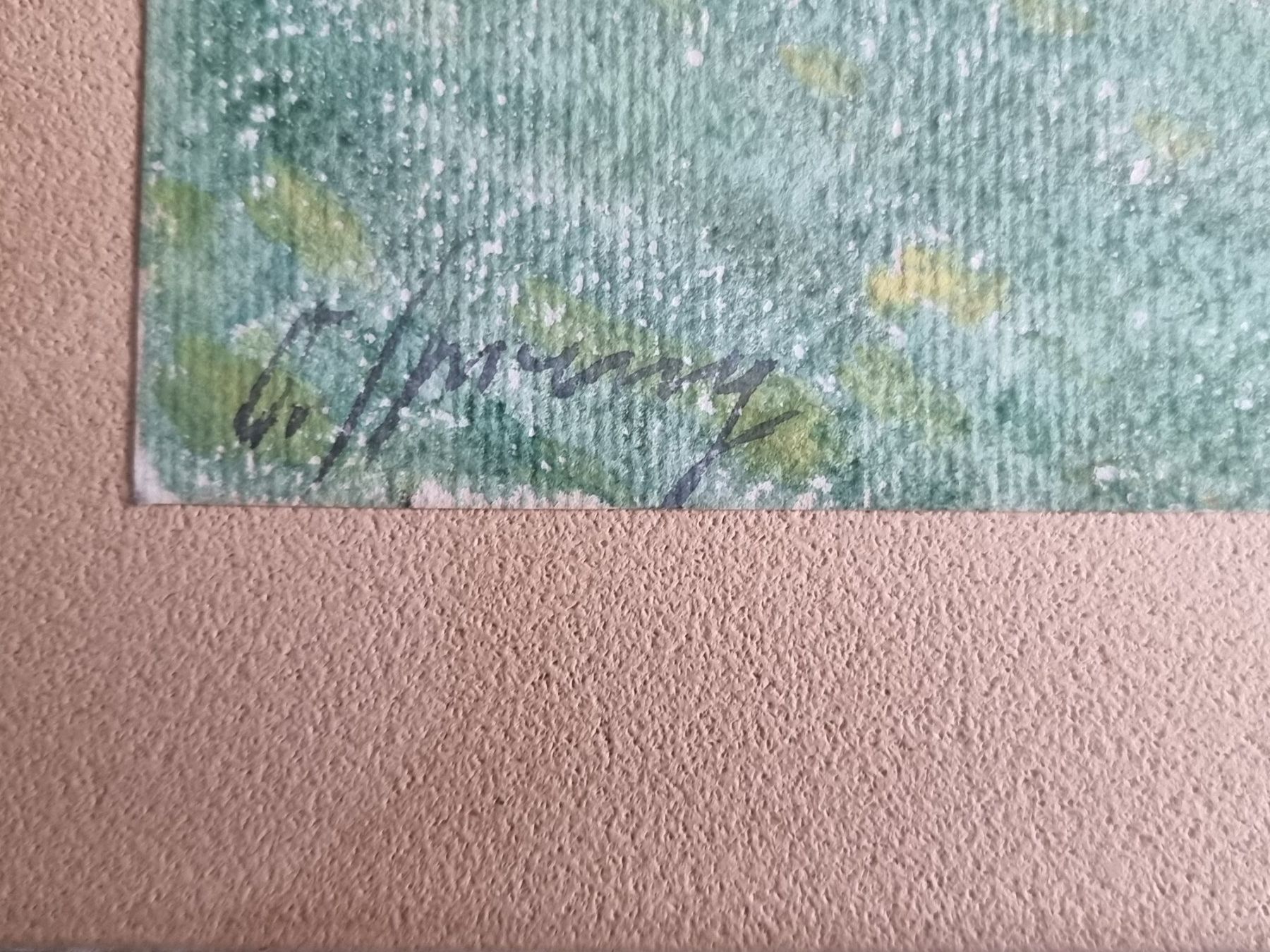 Dipinti: AQUARELL SIGNIERT MIT RAHMEN – Usato da Gersau venduto da grafik-kunst 2