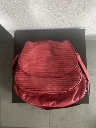 MAJO Vintage Umhängetasche rot