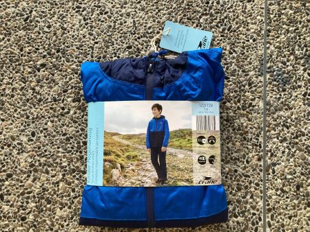 Regenjacke und Regenhose, Gr. 122/128