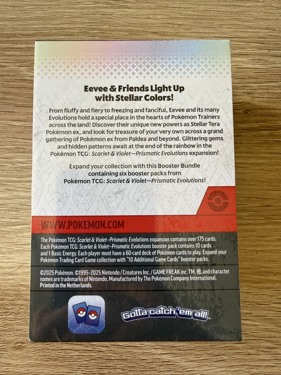 Pokémon Carte collezionabili: Pokemon Prismatic evolutions booster bundle english – Nuovo e nell'imballaggio originale da Lausanne venduto da mic_xqf6 3