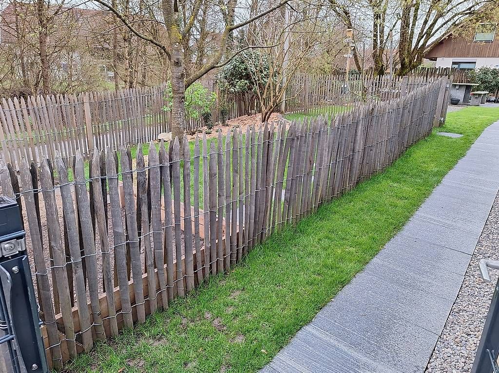 Articoli in legno: Staketenzaun mit Tor – Usato da Oekingen venduto da Stabiloboss 3