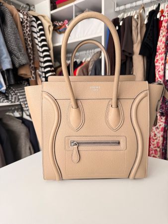 Céline Luggage Nano beige, Leder, Top Zustand